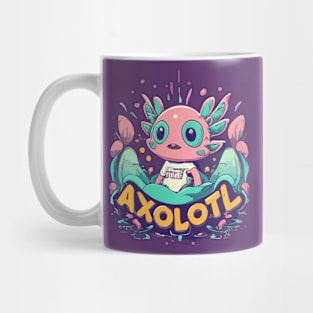 Axolotl design Mug